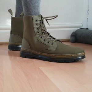 dr martens combs green